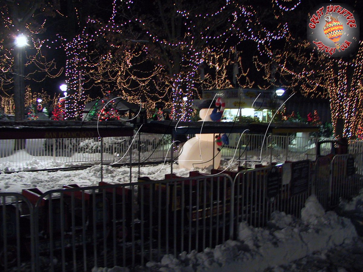 Winter Lights At Six Flags Great Adventure